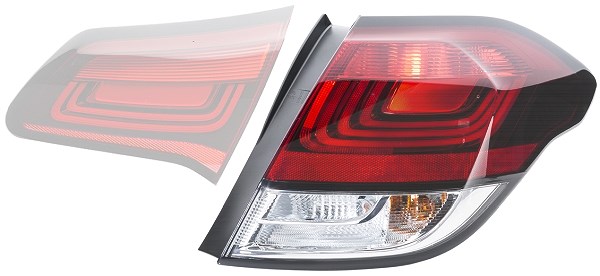 Hella Heckleuchte [Hersteller-Nr. 2SK354833-041] für Citroën