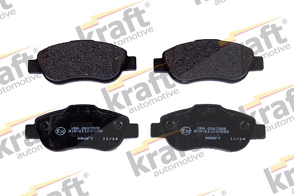 Kraft Automotive Bremsbelagsatz, Scheibenbremse [Hersteller-Nr. 6003280] für Fiat