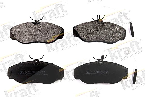 Kraft Automotive Bremsbelagsatz, Scheibenbremse [Hersteller-Nr. 6003410] für Citroën, Peugeot, Fiat