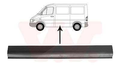 Van Wezel Seitenwand [Hersteller-Nr. 3076107] für Mercedes-Benz, VW