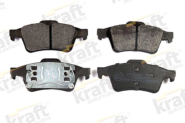 Kraft Automotive Bremsbelagsatz, Scheibenbremse [Hersteller-Nr. 6015105] für Jaguar, Opel, Saab, Vauxhall, Mazda, Nissan, Ford, Citroën, Renault, Volv