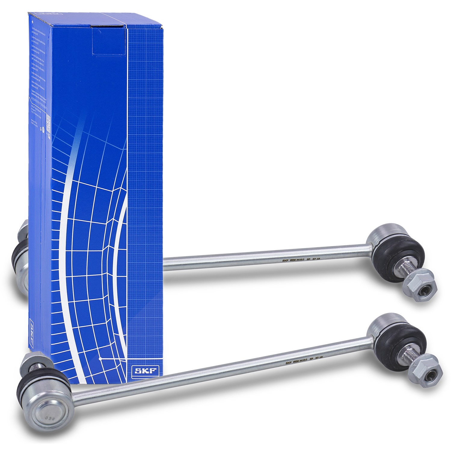 Skf 2x Koppelstange, Pendelstütze Vorderachse [Hersteller-Nr. 40207418] für VW