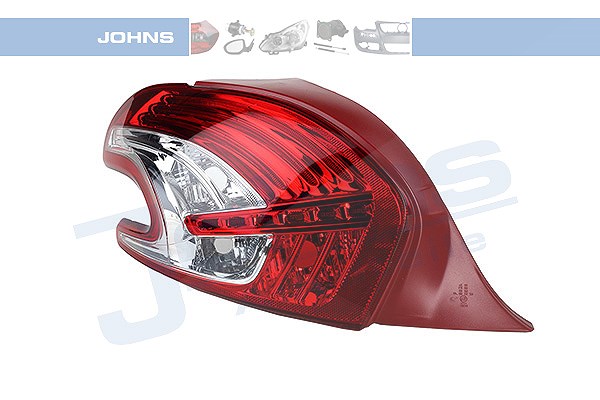 Johns Heckleuchte [Hersteller-Nr. 572887-1] für Peugeot