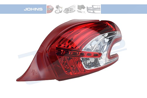 Johns Heckleuchte [Hersteller-Nr. 572888-1] für Peugeot