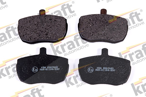 Kraft Automotive Bremsbelagsatz, Scheibenbremse [Hersteller-Nr. 6002060] für Alfa Romeo, Land Rover, Ford
