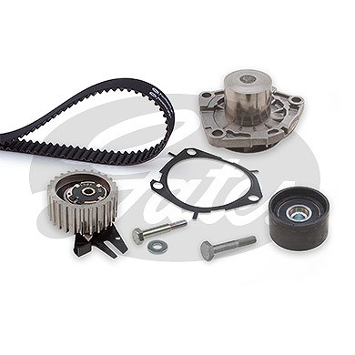 Gates Wasserpumpe + Zahnriemensatz [Hersteller-Nr. KP35600XS] für Fiat, Alfa Romeo