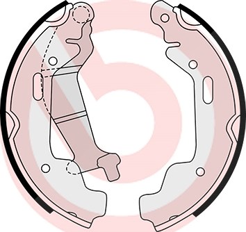 Brembo Bremsbackensatz [Hersteller-Nr. S59516] für Vauxhall, Opel, Suzuki