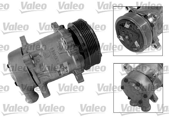 Valeo Kompressor, Klimaanlage [Hersteller-Nr. 699190] für Peugeot, Citroën
