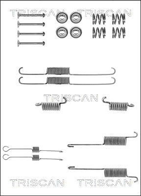 Triscan Zubehörsatz, Bremsbacken [Hersteller-Nr. 8105162283] für Ford