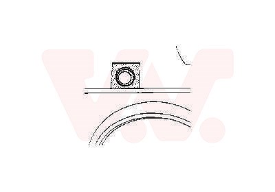 Van Wezel Reparaturstück am Tankloch [Hersteller-Nr. 5812191] für VW