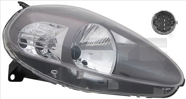 Tyc Hauptscheinwerfer [Hersteller-Nr. 20-0850-15-2] für Fiat, Abarth