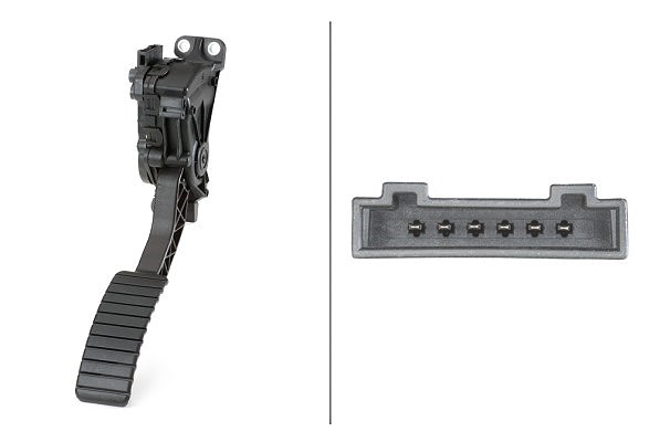 Hella Sensor, Fahrpedalstellung [Hersteller-Nr. 6PV010946-181] für Renault