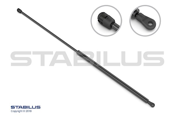 Stabilus Gasfeder, Motorhaube [Hersteller-Nr. 4081FD] für Audi