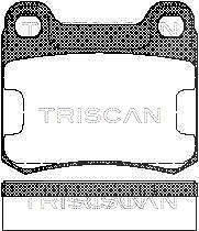 Triscan Bremsbelagsatz, Scheibenbremse [Hersteller-Nr. 811023995] für Mercedes-Benz