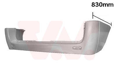 Van Wezel Stoßfänger [Hersteller-Nr. 0943544] für Peugeot, Fiat, Citroën