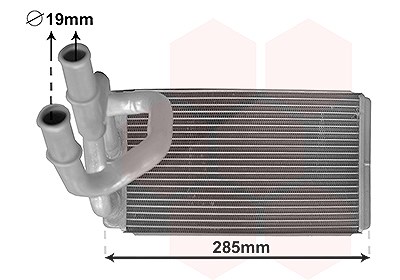 Van Wezel Wärmetauscher, Innenraumheizung [Hersteller-Nr. 13006373] für Nissan
