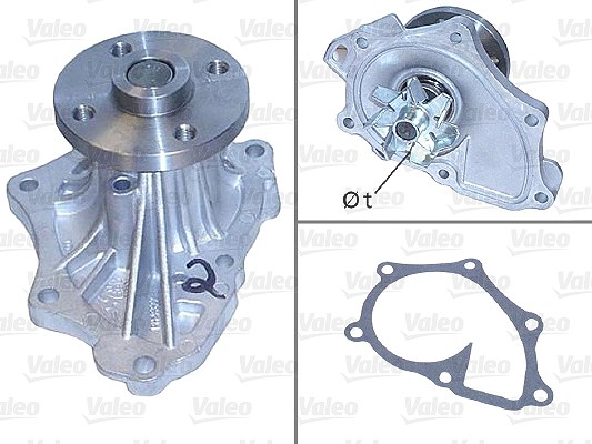 Valeo Wasserpumpe [Hersteller-Nr. 506843] für Toyota
