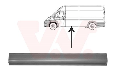 Van Wezel Seitenwand [Hersteller-Nr. 1651109] für Fiat, Peugeot, Citroën, Opel