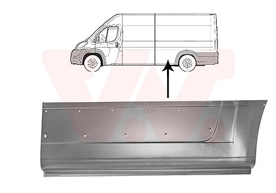 Van Wezel Seitenwand [Hersteller-Nr. 1651141] für Citroën, Peugeot, Opel, Fiat