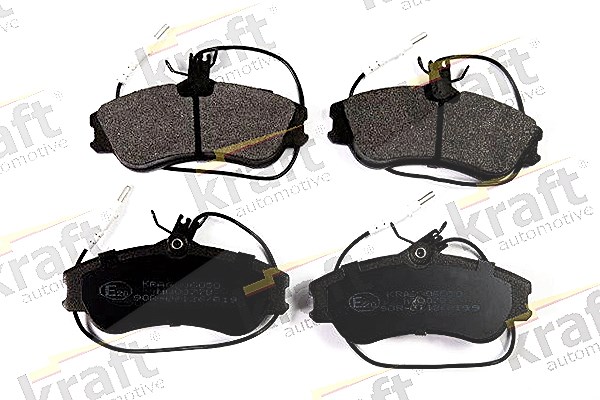 Kraft Automotive Bremsbelagsatz, Scheibenbremse [Hersteller-Nr. 6006050] für Citroën, Peugeot