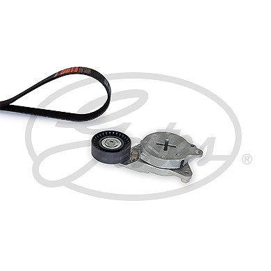 Gates Keilrippenriemensatz [Hersteller-Nr. K216PK1183] für Toyota