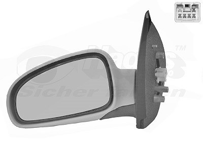 Van Wezel Außenspiegel [Hersteller-Nr. 8115817] für Chevrolet, Daewoo
