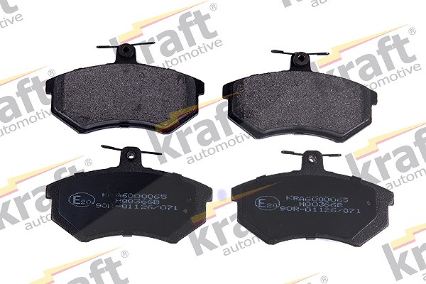 Kraft Automotive Bremsbelagsatz, Scheibenbremse [Hersteller-Nr. 6000065] für Audi, VW