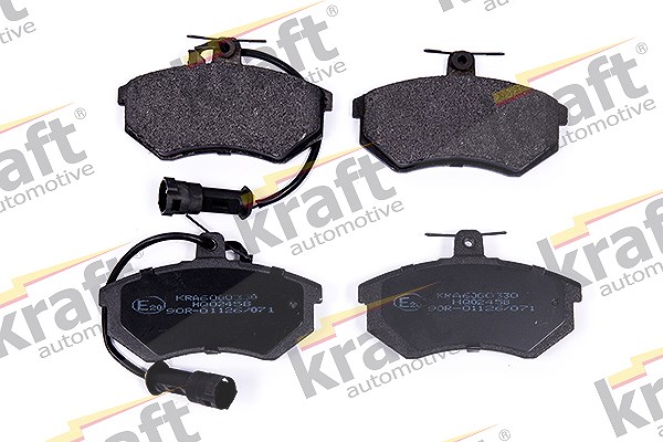 Kraft Automotive Bremsbelagsatz, Scheibenbremse [Hersteller-Nr. 6000330] für Audi