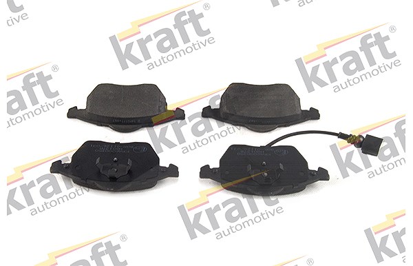 Kraft Automotive Bremsbelagsatz, Scheibenbremse [Hersteller-Nr. 6000350] für Skoda, VW, Audi, Seat