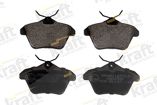 Kraft Automotive Bremsbelagsatz, Scheibenbremse [Hersteller-Nr. 6016700] für Lancia, Alfa Romeo
