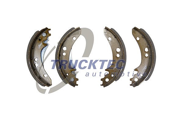 Trucktec Automotive Bremsbackensatz [Hersteller-Nr. 02.35.502] für Mercedes-Benz
