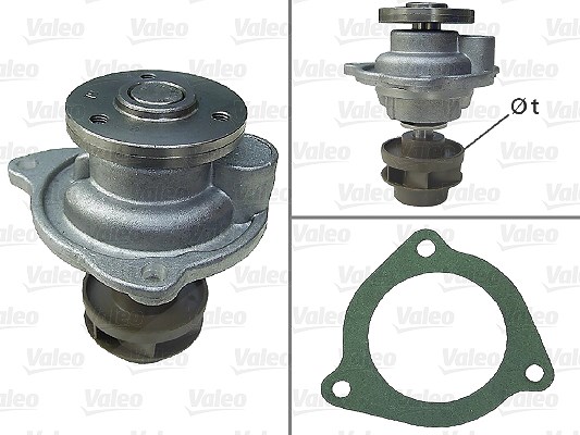 Valeo Wasserpumpe [Hersteller-Nr. 506809] für Ford