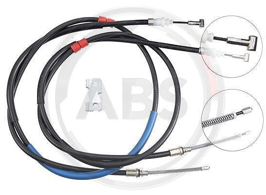 A.b.s. Seilzug, Feststellbremse [Hersteller-Nr. K17385] für Ford