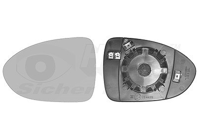 Van Wezel Spiegelglas, Außenspiegel [Hersteller-Nr. 8323837] für Kia