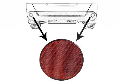 Van Wezel Rückstrahler [Hersteller-Nr. 3368930] für Nissan