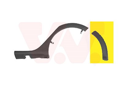 Van Wezel Verbreiterung, Kotflügel [Hersteller-Nr. 1507527] für Dacia
