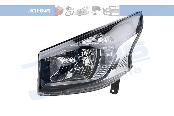 Johns Hauptscheinwerfer [Hersteller-Nr. 608209] für Fiat, Renault, Nissan
