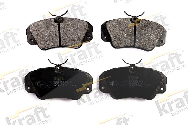 Kraft Automotive Bremsbelagsatz, Scheibenbremse [Hersteller-Nr. 6001570] für Opel