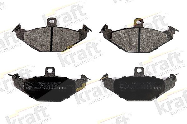 Kraft Automotive Bremsbelagsatz, Scheibenbremse [Hersteller-Nr. 6015090] für Renault, Honda, Chrysler