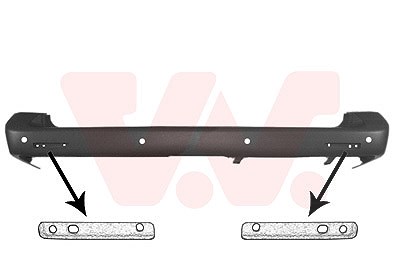 Van Wezel Stoßfänger [Hersteller-Nr. 5896541] für VW