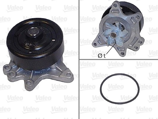 Valeo Wasserpumpe [Hersteller-Nr. 506844] für Toyota