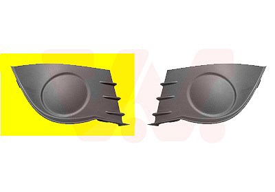 Van Wezel Lüftungsgitter, Stoßfänger [Hersteller-Nr. 4331592] für Renault