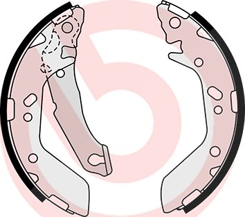 Brembo Bremsbackensatz [Hersteller-Nr. S30517] für Hyundai