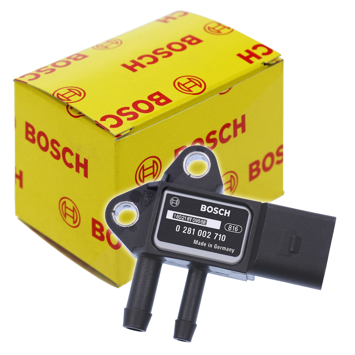 Bosch Sensor, Abgasdruck [Hersteller-Nr. 0281002710] für Skoda, Audi, VW, Seat