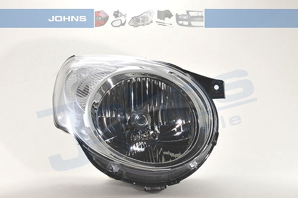 Johns Scheinwerfer H4 mit Stellmotor mit Blinklicht [Hersteller-Nr. 410110-2] für Kia