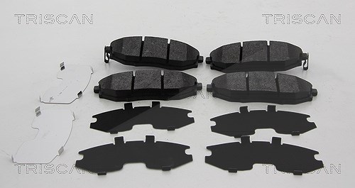 Triscan Bremsbelagsatz, Scheibenbremse [Hersteller-Nr. 811021011] für Chevrolet, Daewoo