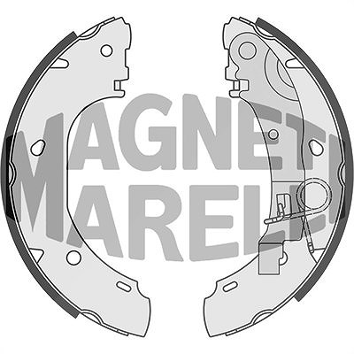 Magneti Marelli Bremsbacke [Hersteller-Nr. 360219192178] für Peugeot, Citroën, Fiat