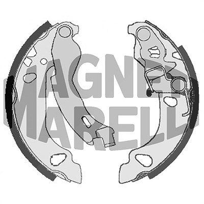 Magneti Marelli Bremsbacke [Hersteller-Nr. 360219196350] für Fiat