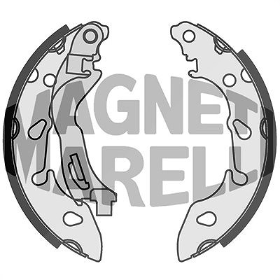 Magneti Marelli Bremsbacke [Hersteller-Nr. 360219198318] für Fiat, Ford