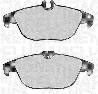 Magneti Marelli Bremsbelagsatz, Scheibenbremse [Hersteller-Nr. 363916060314] für Mercedes-Benz